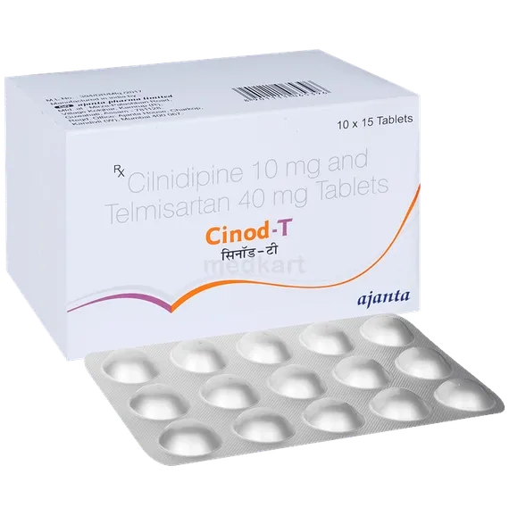 cinod t 10/40mg tablet 10's